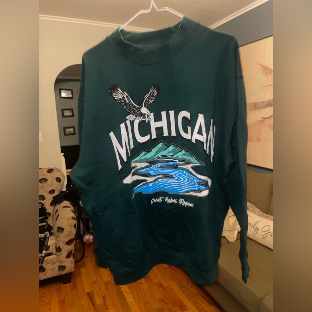 Michigan Crew neck